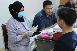 Donor Darah Kerjasama dengan Palang Merah Indonesia
